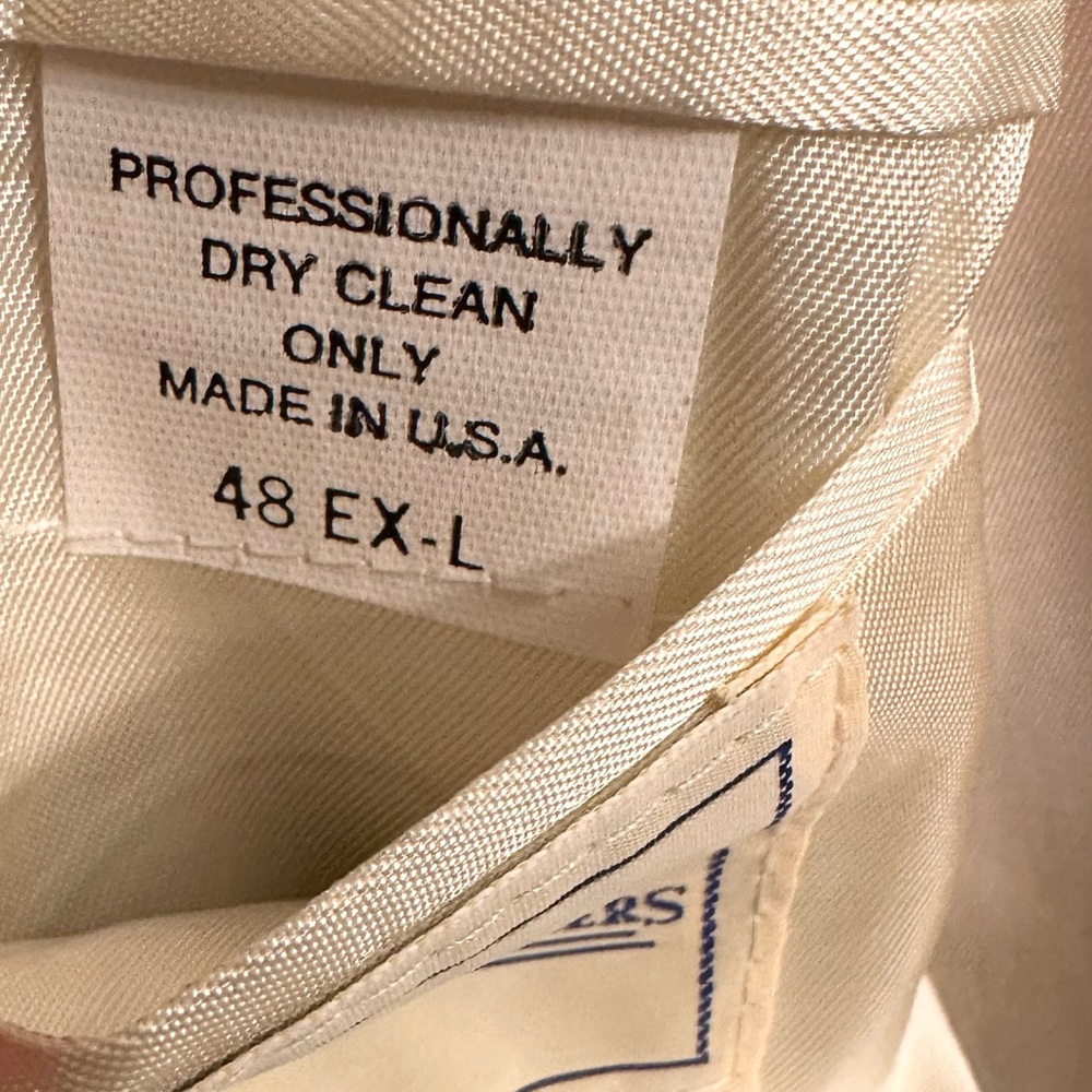 Cotton Brothers Pastel Patchwork Blazer Men’s 48 … - image 7